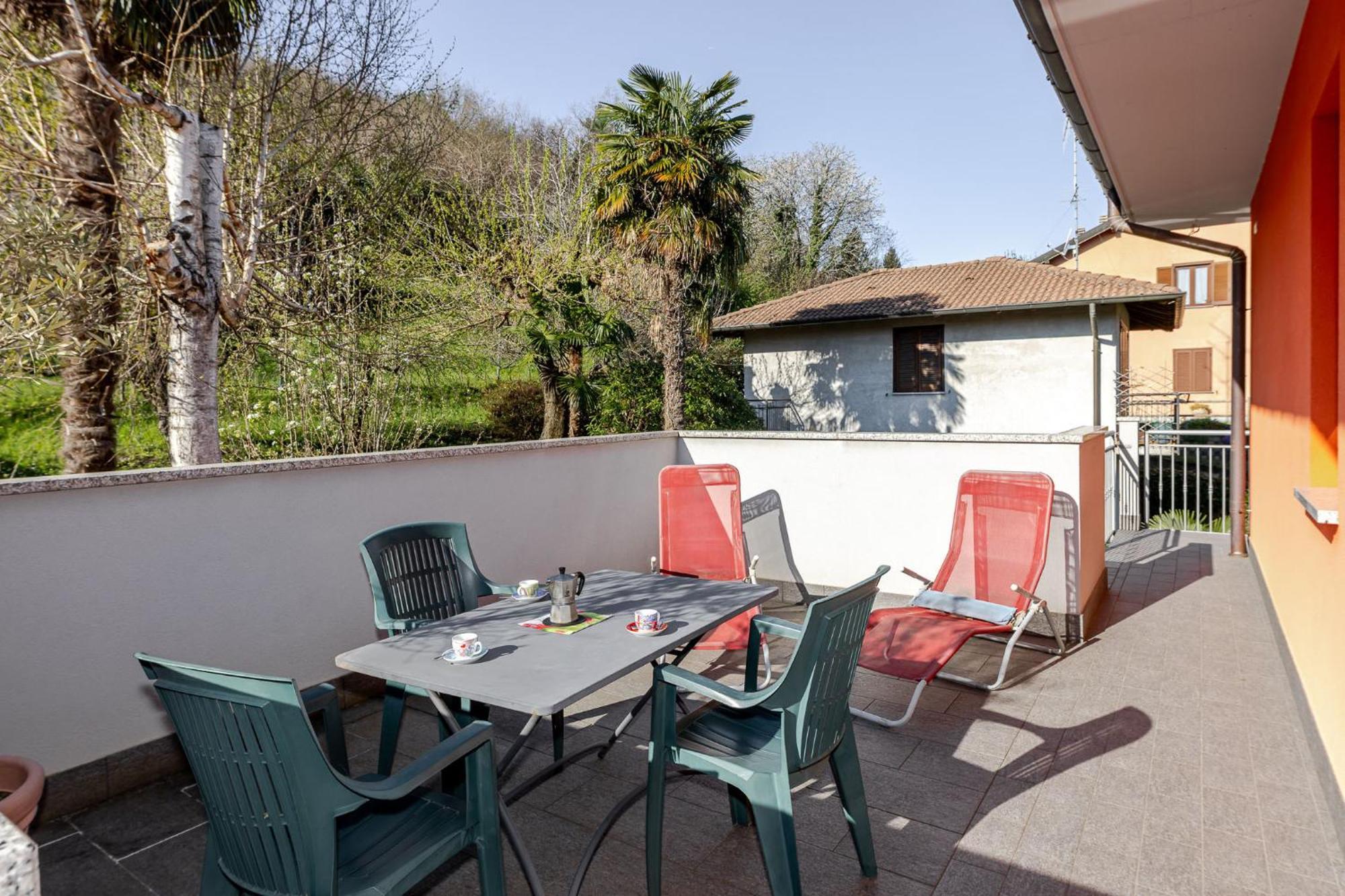 Casa Elena - Bella Vista Lago Germignaga Exteriör bild
